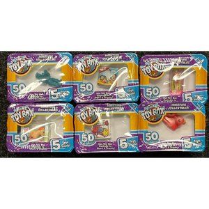 6 NEW Micro Toy Box Series 1 sealed Boxes of 30 Toys Barbie, rock-em robot lot 3